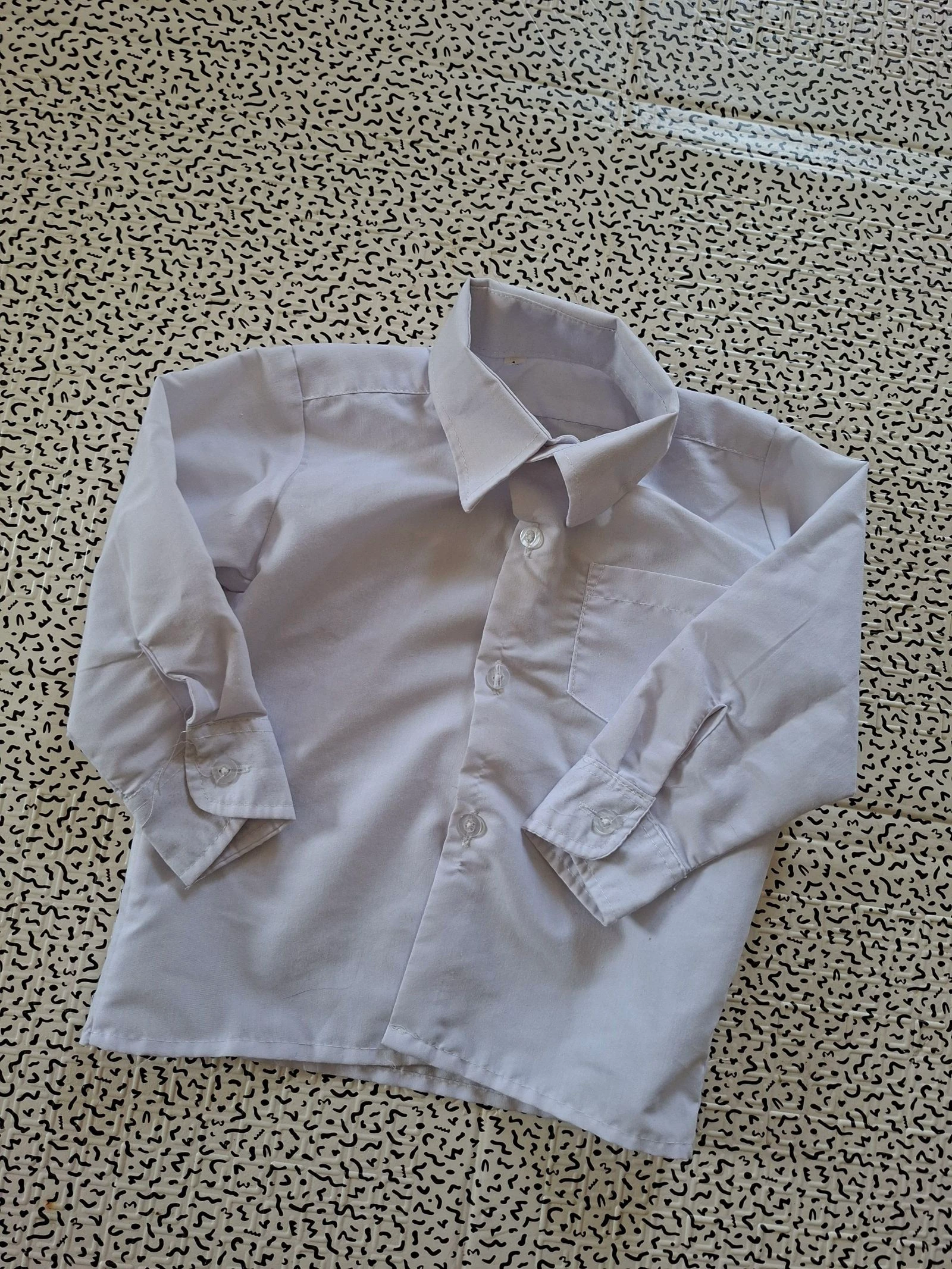 Camisa blanca manga larga ceremonia niño 2 años – photo 4